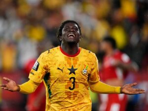 Ghana gặp tổn thất lớn về lực lượng
